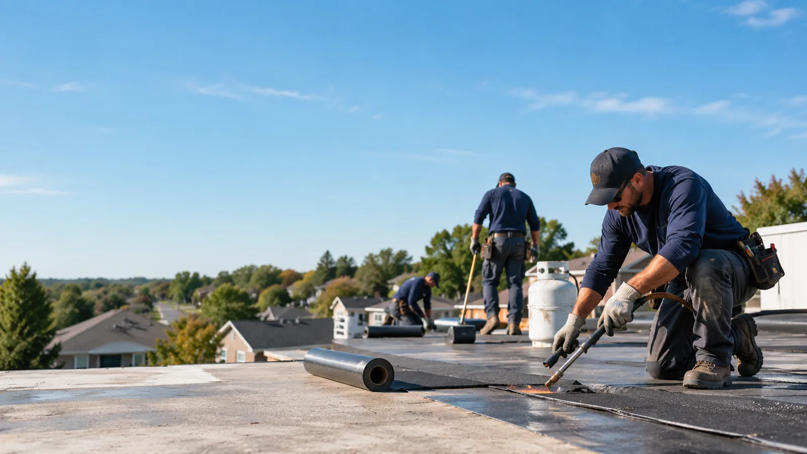 Flat Roof Leak Repair providers in Aurora, UT